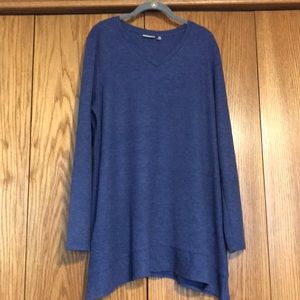 LOGO by Lori Goldstein Thermal Knit Top